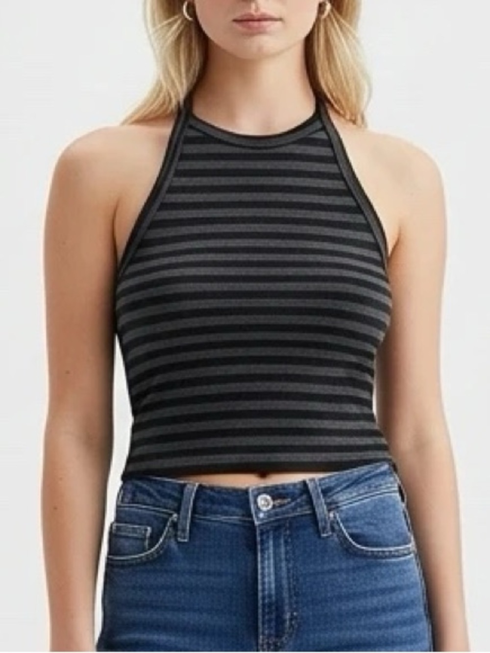 Urban Outfitters Out From Under Striped Halter Top